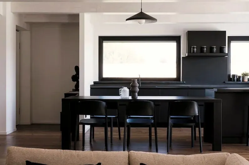 Kitchen and dining area